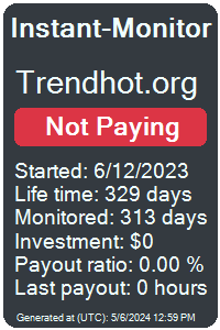 trendhot.org Monitored by Instant-Monitor.com