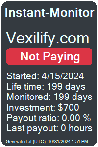 vexilify.com Monitored by Instant-Monitor.com