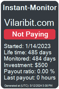 vilaribit.com Monitored by Instant-Monitor.com