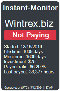 wintrex.biz Monitored by Instant-Monitor.com