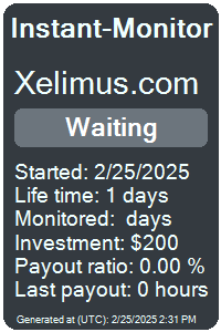 xelimus.com Monitored by Instant-Monitor.com