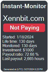 xennbit.com Monitored by Instant-Monitor.com