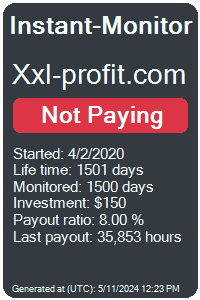 xxl-profit.com Monitored by Instant-Monitor.com