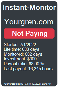 yourgren.com Monitored by Instant-Monitor.com