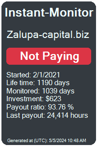 zalupa-capital.biz Monitored by Instant-Monitor.com
