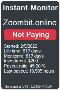 zoombit.online Monitored by Instant-Monitor.com
